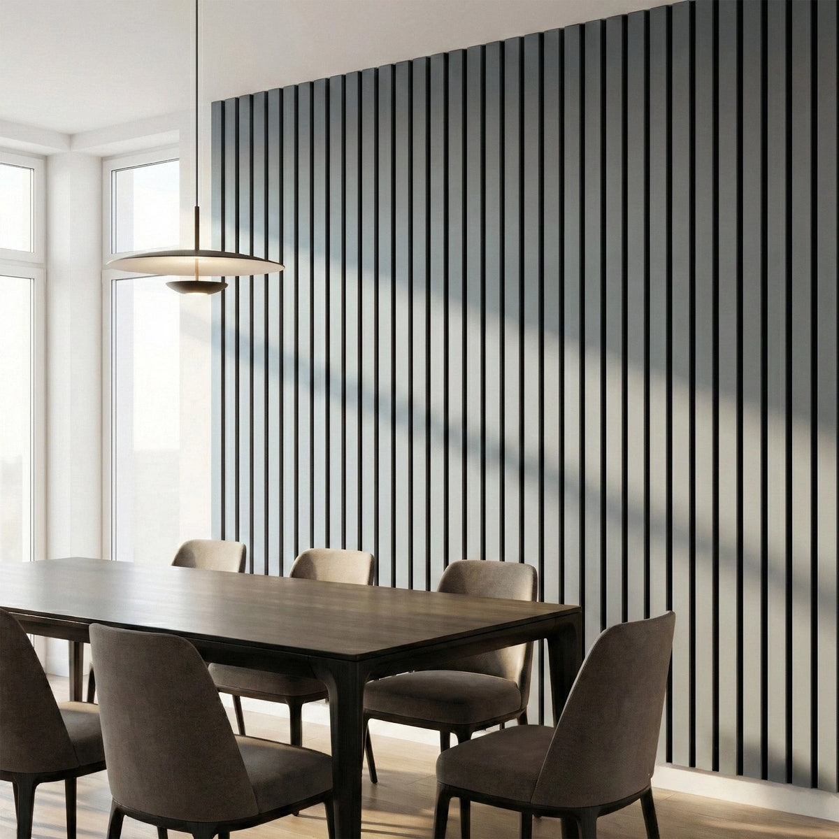 Brenna - Wide Slat Colour Acoustic Wall Panels (Set of 2) | Aspin Collins