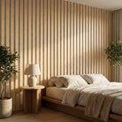 Ravndal - Wide Slat Three-Sided Acoustic Wall Panels (Set Of 2) | Aspin Collins