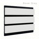 Brenna - Wide Slat Colour Acoustic Wall Panels (Set of 2) | Aspin Collins