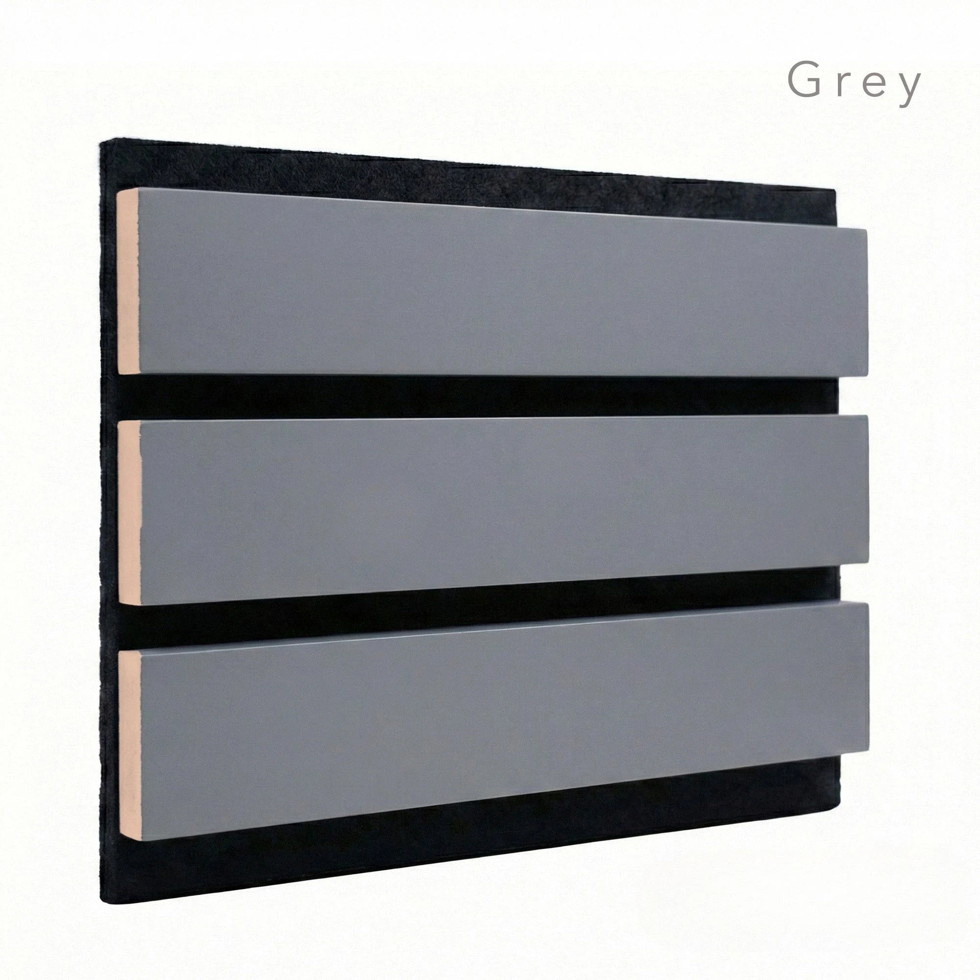 Brenna - Wide Slat Colour Acoustic Wall Panels (Set of 2) | Aspin Collins