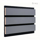 Brenna - Wide Slat Colour Acoustic Wall Panels (Set of 2) | Aspin Collins