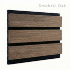 Ravndal - Wide Slat Three-Sided Acoustic Wall Panels (Set Of 2) | Aspin Collins