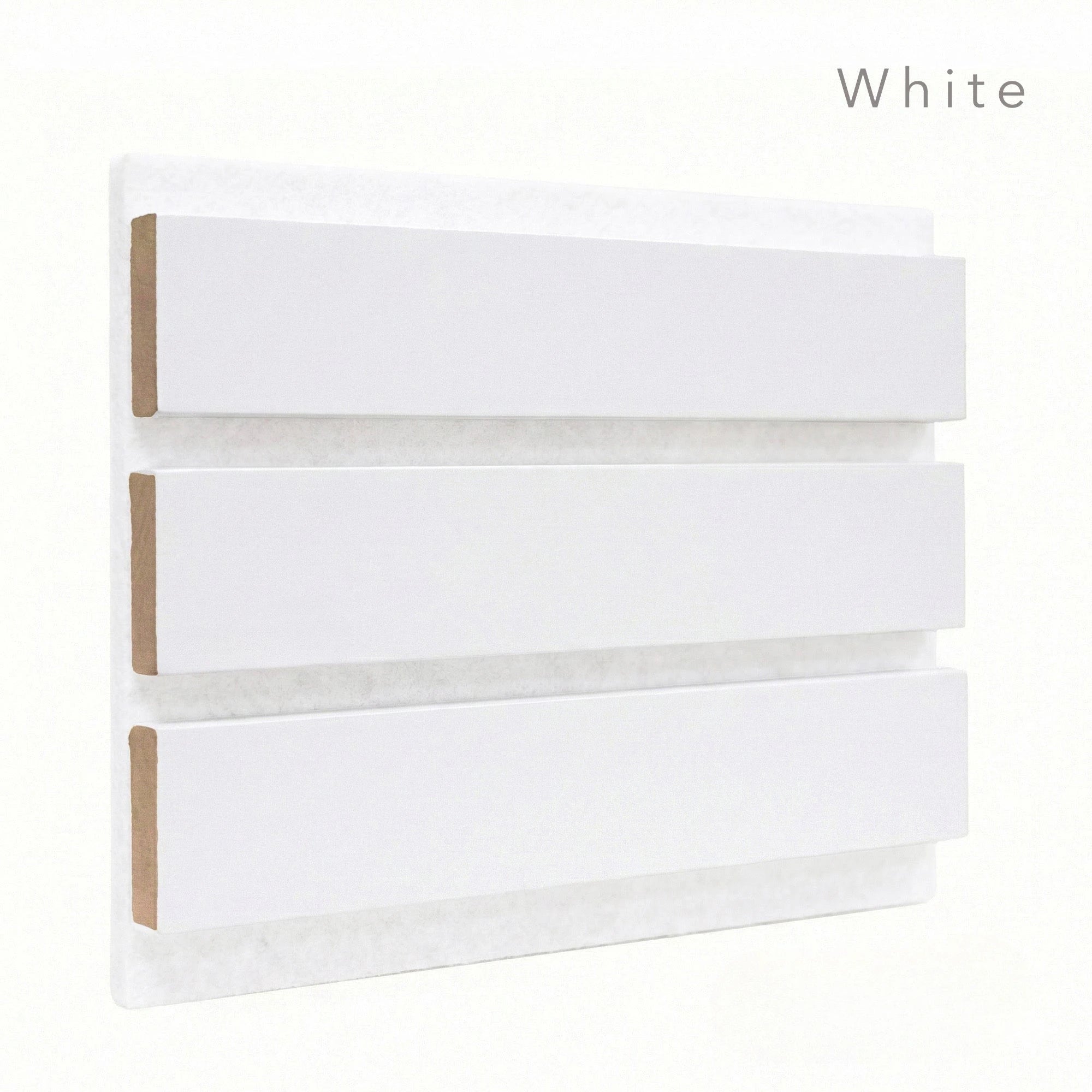 Brenna - Wide Slat Colour Acoustic Wall Panels (Set of 2) | Aspin Collins