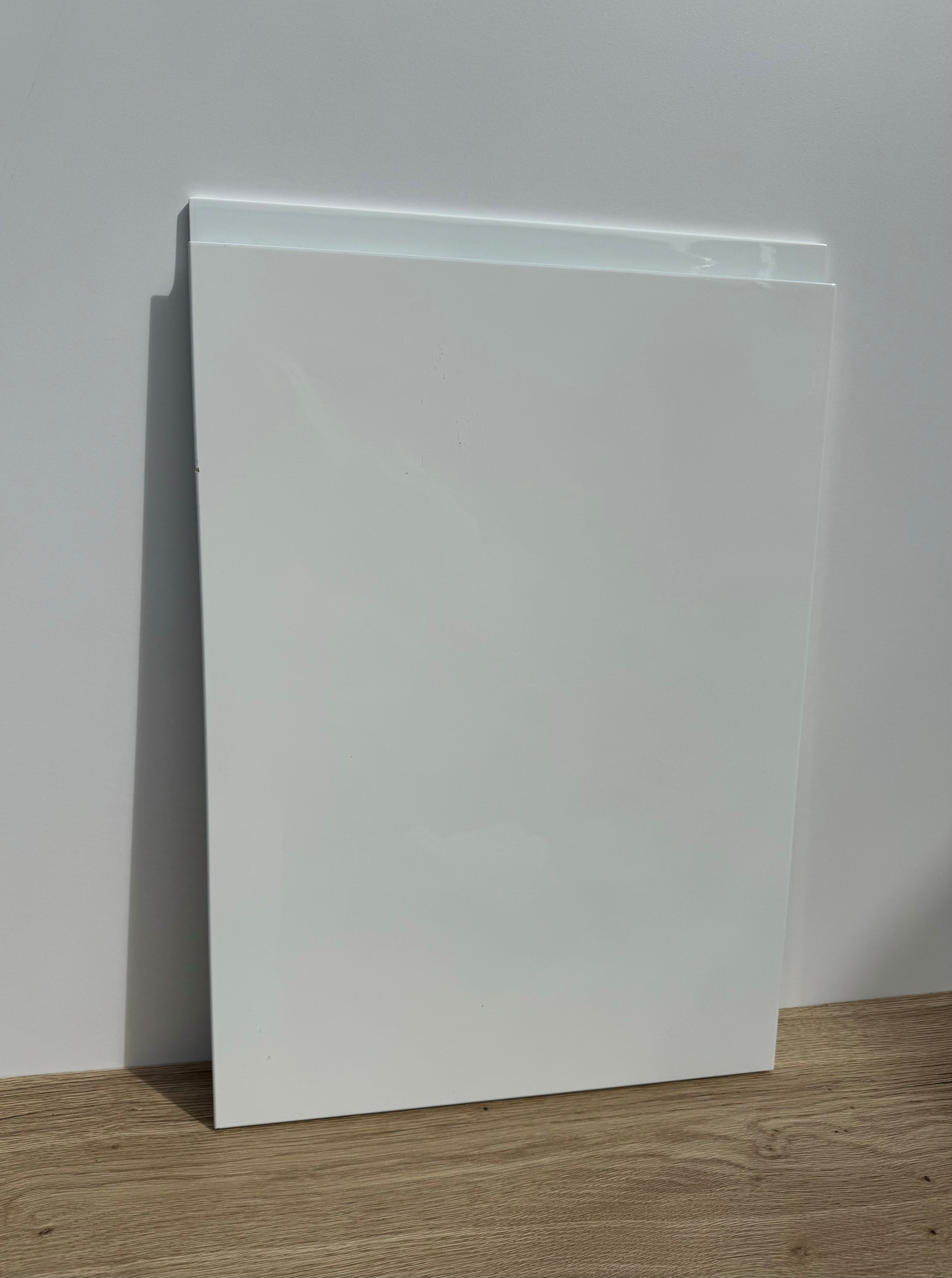 Levana White Matt Kitchen Doors | White Matt Handleless Kitchen Doors | Aspin Collins