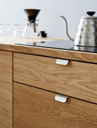 Accent Inox Look Handle | Cool Toned Edge Profile | Aspin Collins