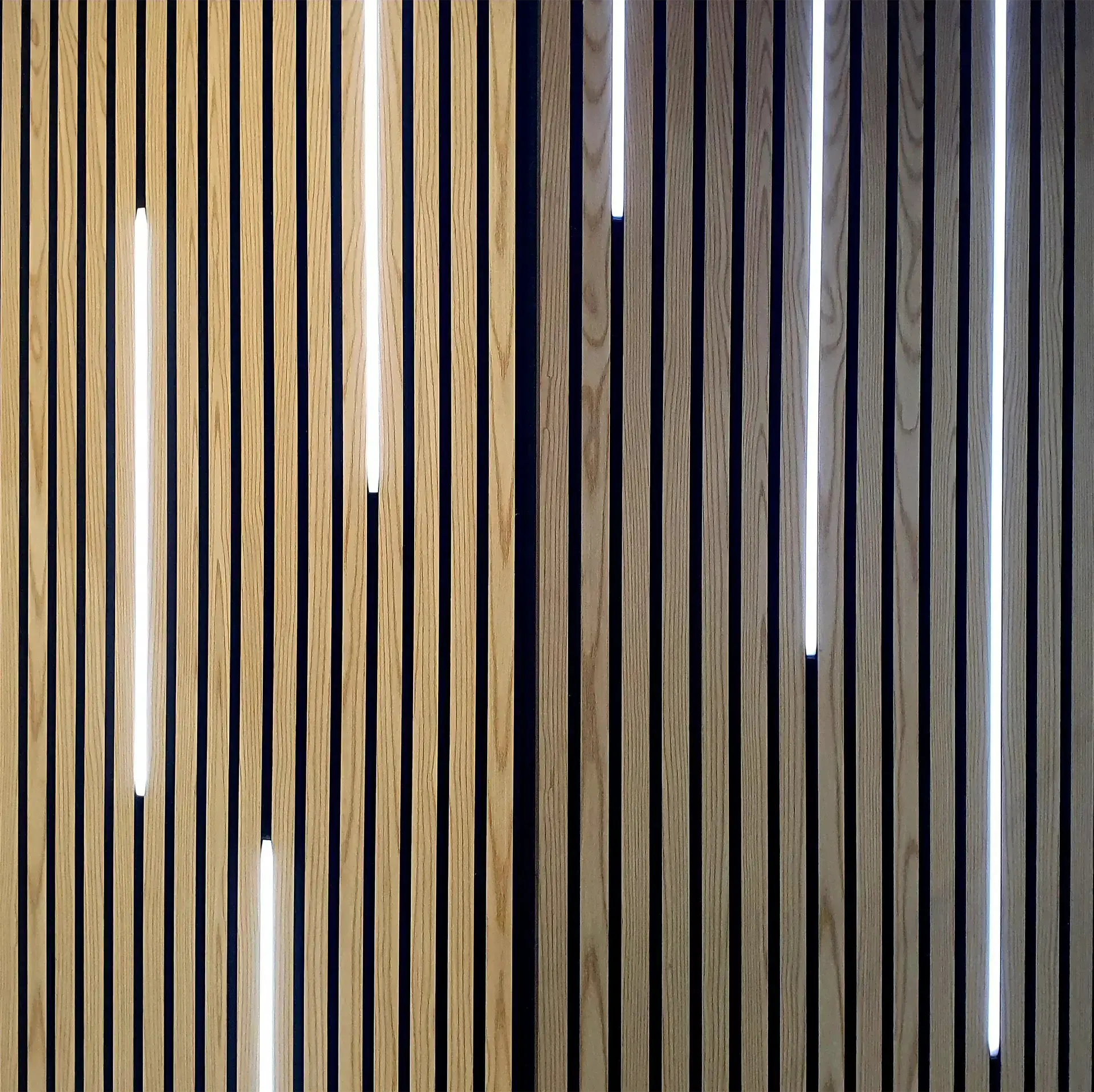 Acoustic Board Panel Lights – 2.4m Black Aluminium Profile with Transformer | Aspin Collins