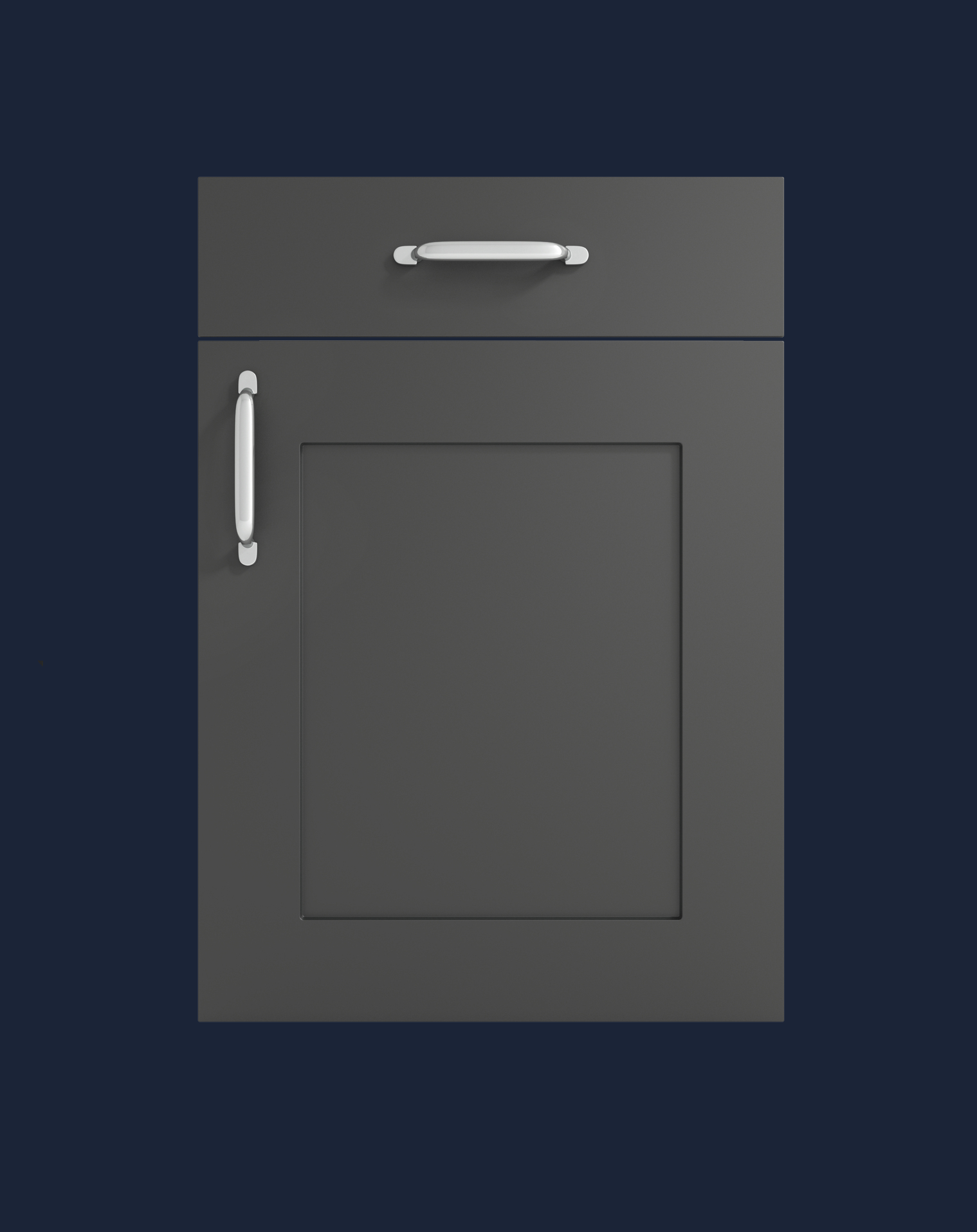 Shaker Kitchen Door - Harrogate Range - Anthracite | Aspin Collins