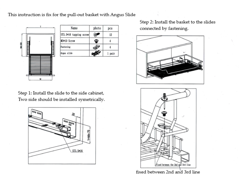 Pull-Out Storage Baskets – Organize Your Kitchen with Ease | Aspin Collins