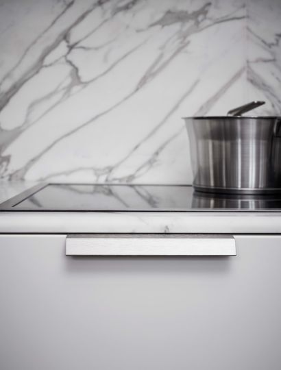 Bench Inox Look Handle | Modern Kitchen Bar Pull | Aspin Collins