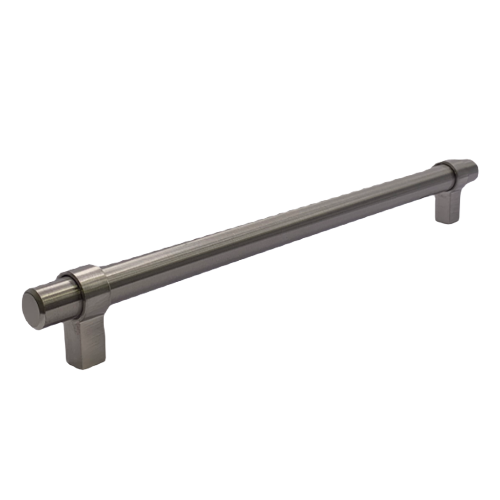 Serano Bar Pull Handle - Brushed Nickel/Gold - Aspin Collins