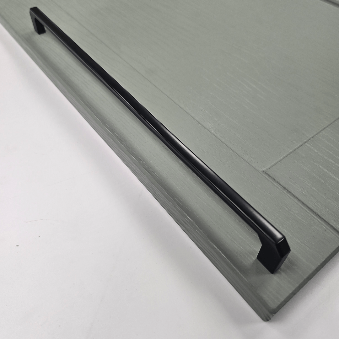 Kinloch D-Shape Cabinet Handle | Black | Aspin Collins
