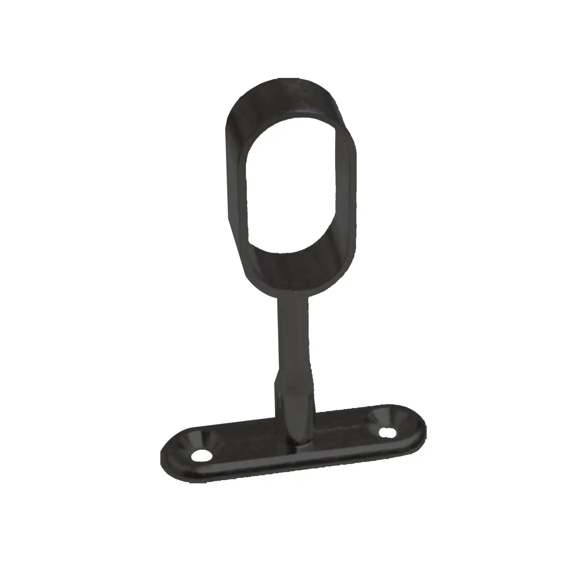 Wardrobe Rail Centre Support | Nickel or Black | Aspin Collins