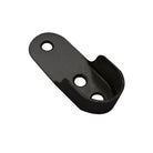 Wardrobe Rail End Supports | Black Rail Brackets | Set of 2 | Apsin Collins