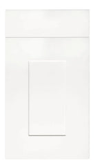 Bold Frame Matt Shaker Drawer Fronts | White | Aspin Collins