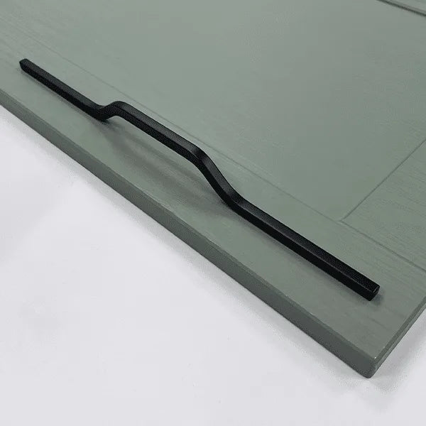 Kestrel Slim Square Bar Handle | Black | Aspin Collins