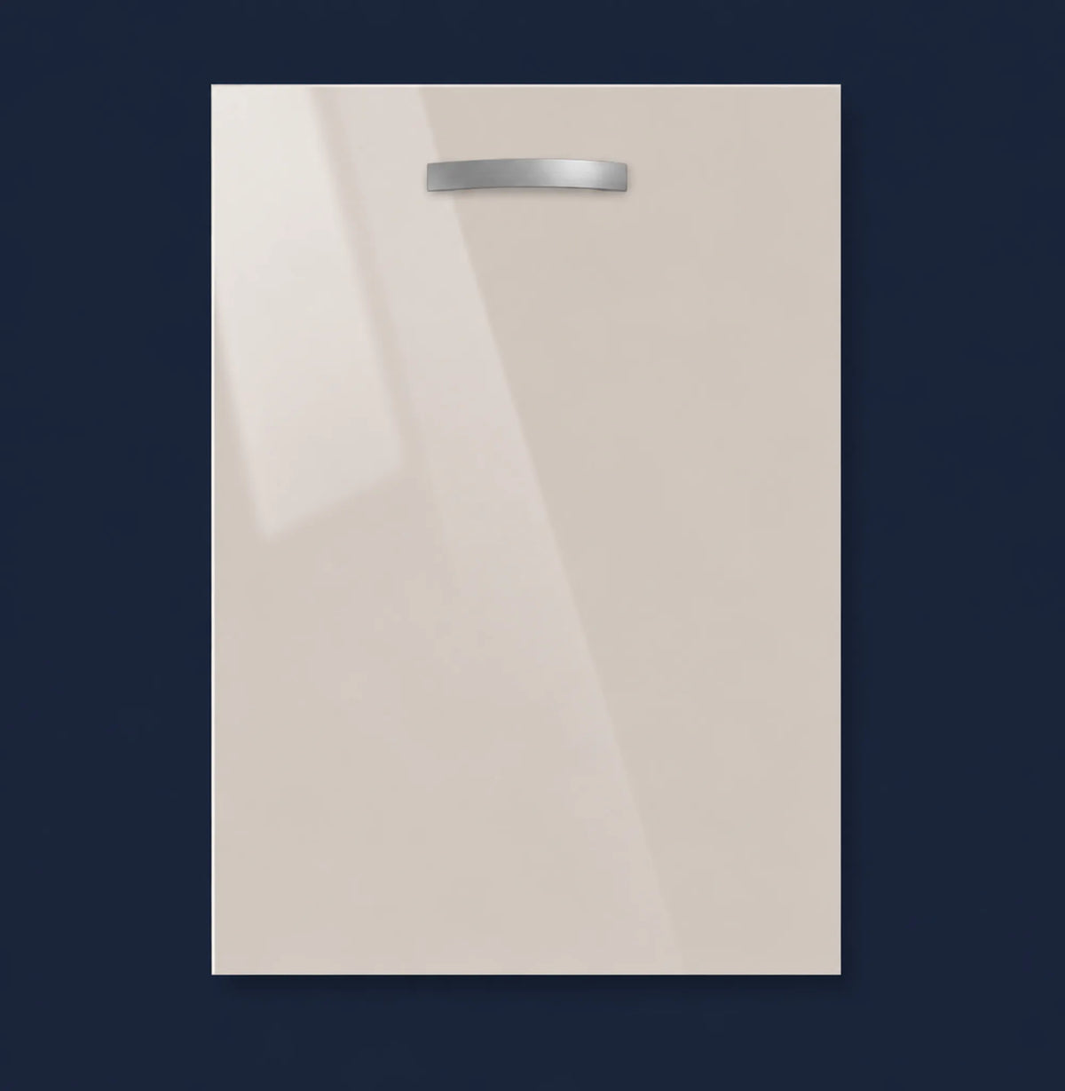 Cashmere Stone Gloss | Pre-Drilled Slab Kitchen Doors | Aspin Collins