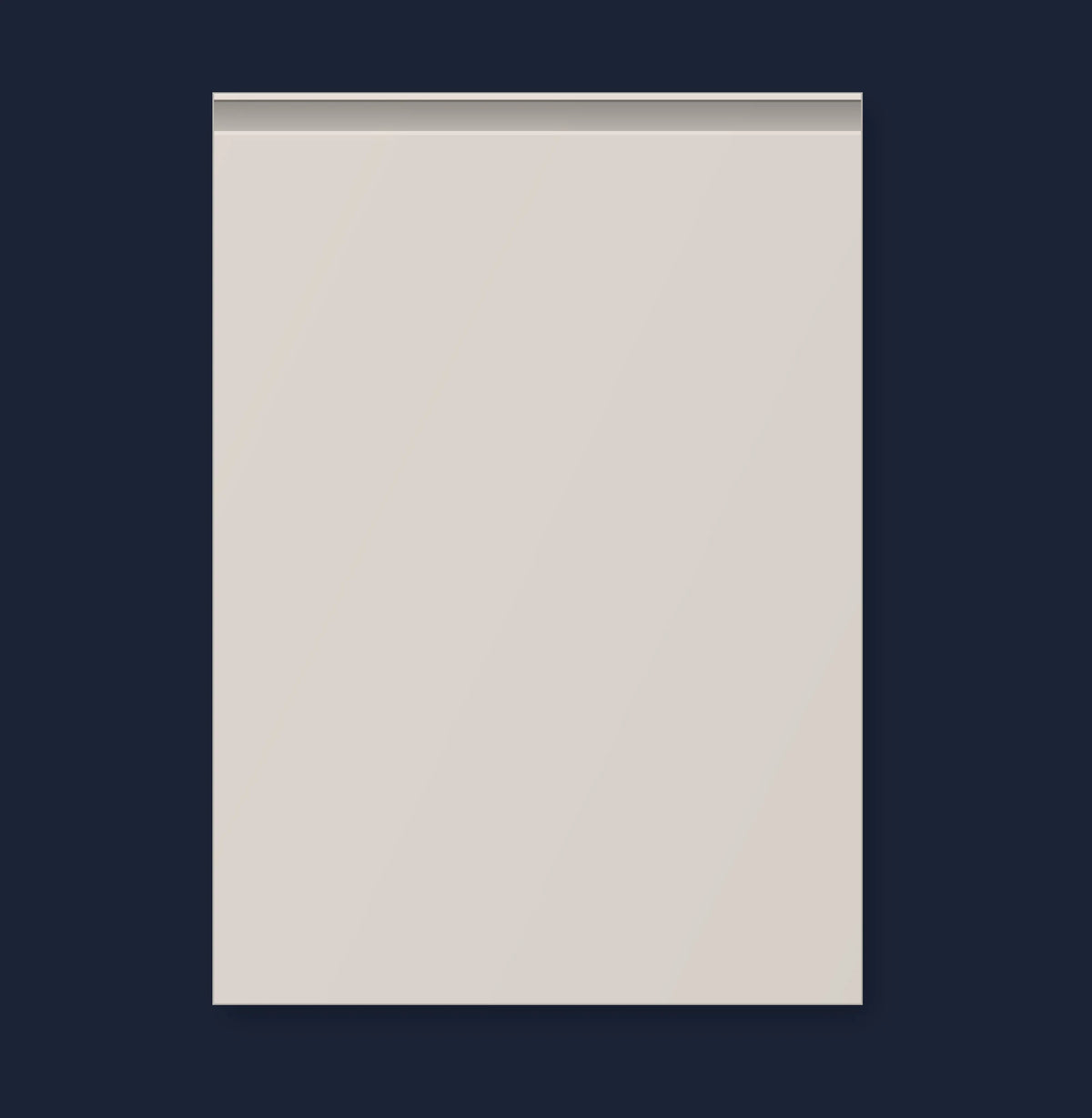 Budget J-Pull Drawer Fronts | Cashmere Stone Matt | Aspin Collins