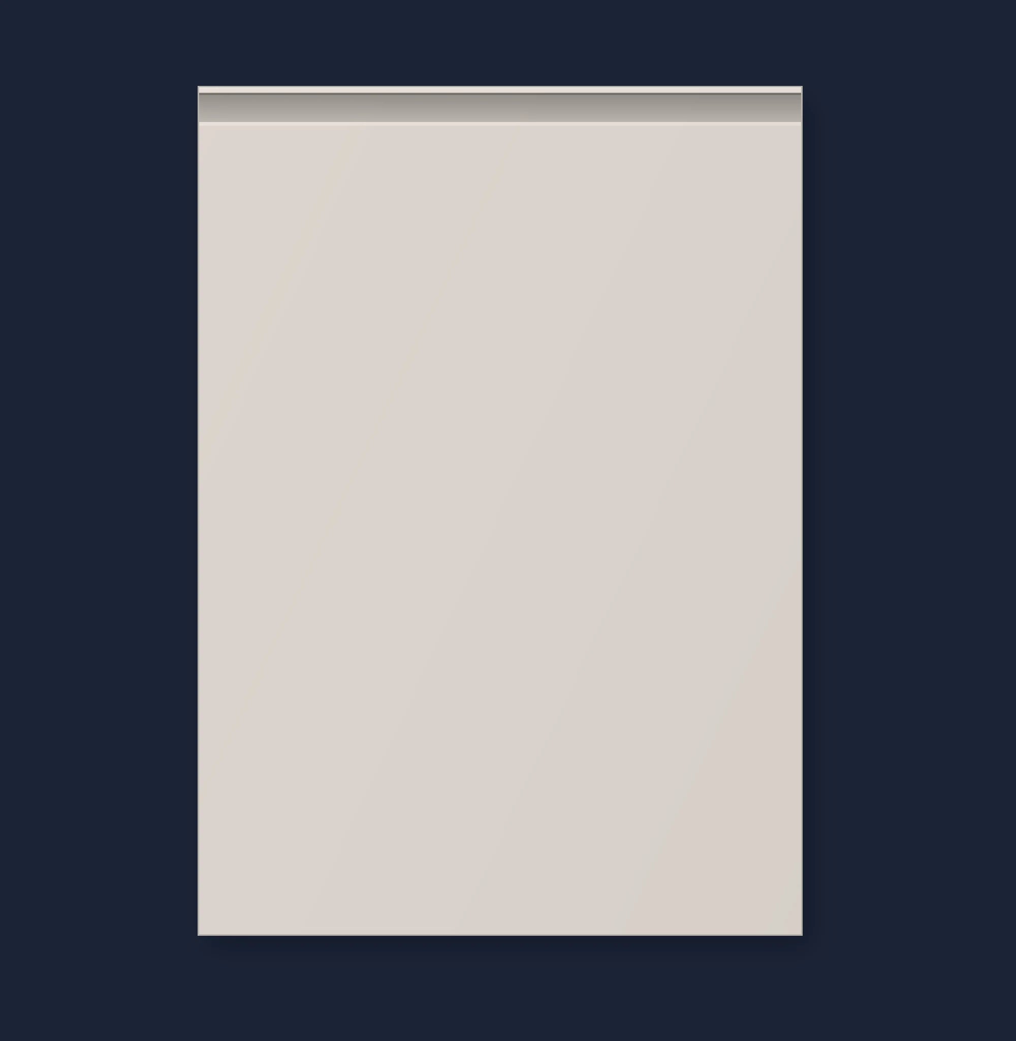 Cashmere Stone Matt | Budget J-Pull Handleless Kitchen Doors | Aspin Collins