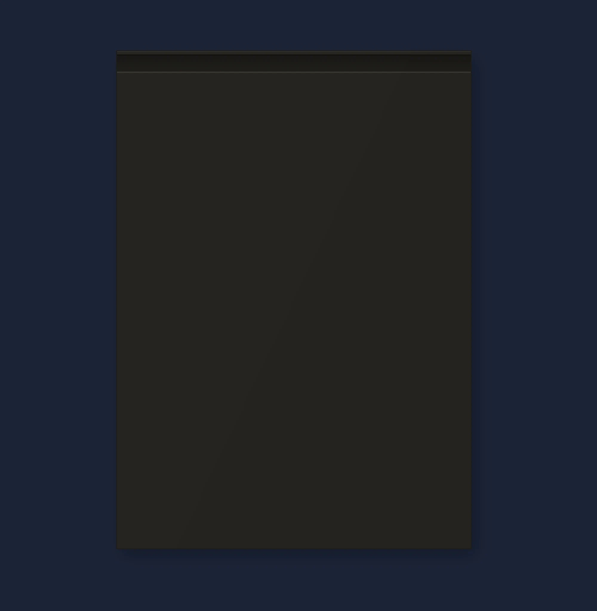 Budget J-Pull Drawer Fronts | Charcoal Matt | Aspin Collins