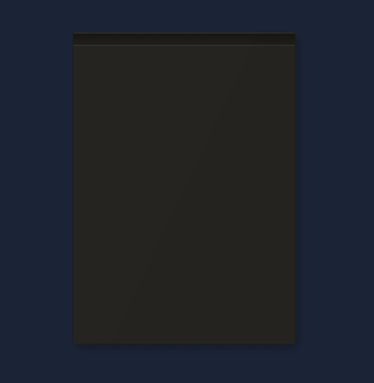 Budget J-Pull Drawer Fronts | Charcoal Matt | Aspin Collins