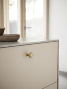 Chateau - 70s Style Handle, Knob & T-Knob | Antique Brown, Gold or Inox | Aspin Collins