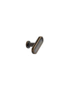 Chateau - 70s Style Handle, Knob & T-Knob | Antique Brown, Gold or Inox | Aspin Collins