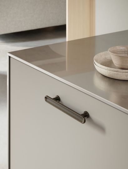 Chateau - 70s Style Handle, Knob & T-Knob | Antique Brown, Gold or Inox | Aspin Collins