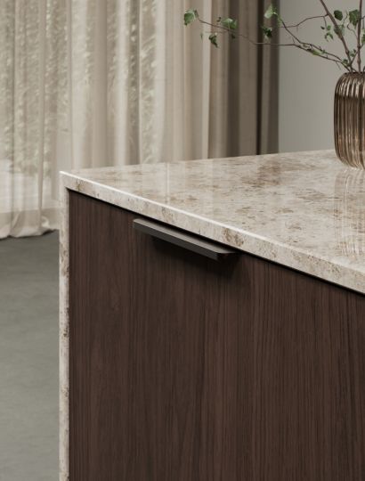 Comet - Compact Finger Edge Pull Handle | Aspin Collins 