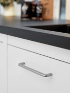 Compact - Soft Rounded Pull Handle | Inox Look | Aspin Collins