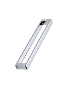Cubico - Square Profile Bar Handle | Bright Chrome or Inox Look | Aspin Collins