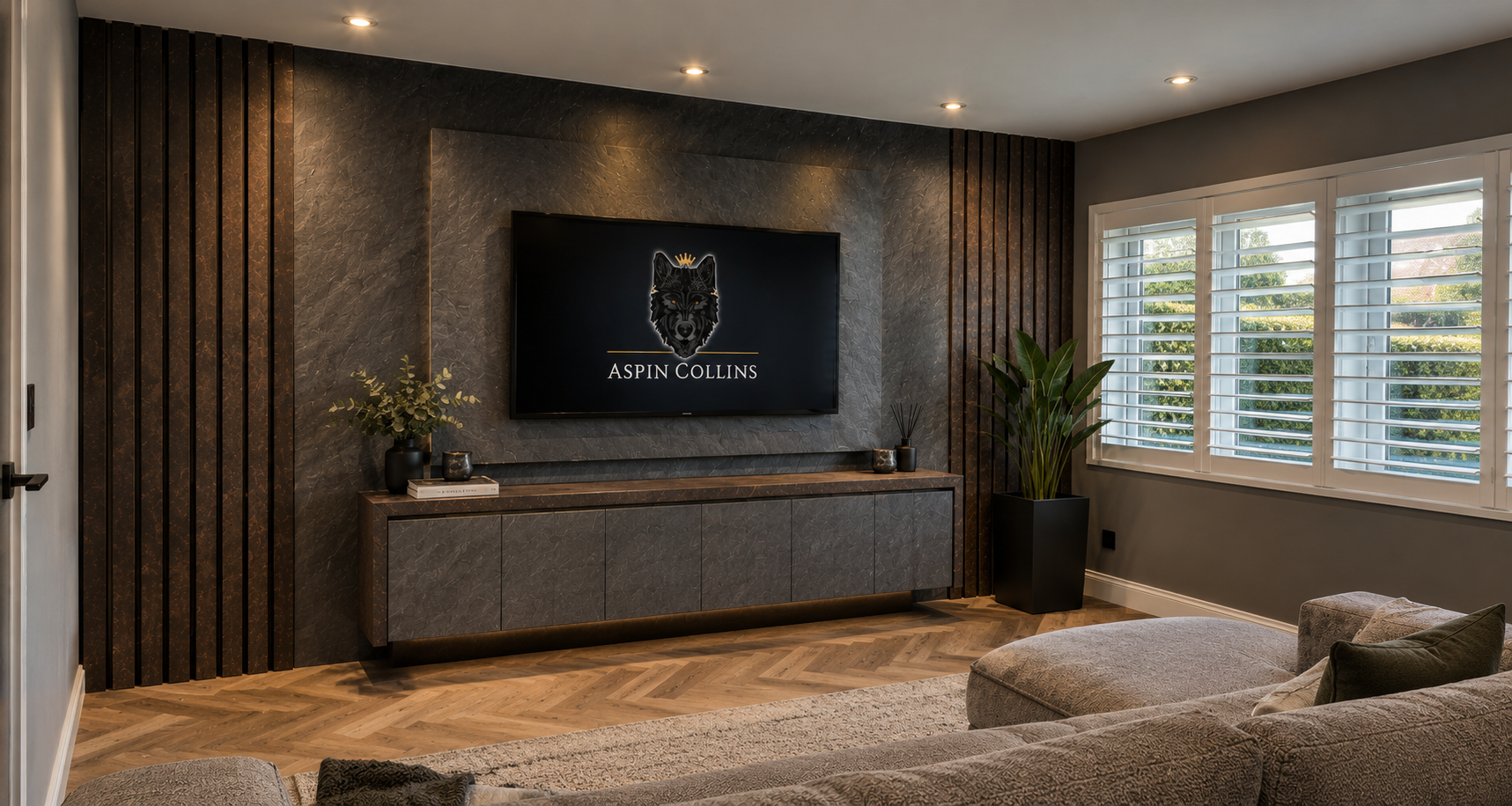 Media Wall - Urban Elegance Series | Aspin Collins