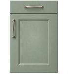 Traditional Painted Shaker Drawer Fronts | Reed Green | Aspin Collins