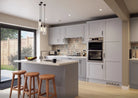 Dove Grey | Embossed Grain Shaker Kitchen Doors | Aspin Collins