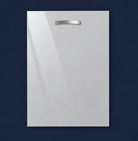 Pre-Drilled Slab Drawer Fronts | Dove Grey Gloss | Aspin Collins