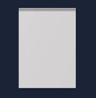 Budget J-Pull Drawer Fronts | Dove Grey Matt | Aspin Collins