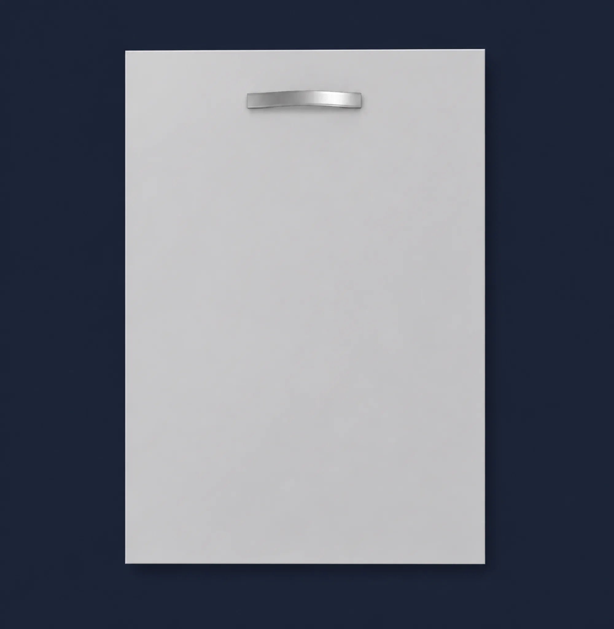 Pre-Drilled Slab Drawer Fronts | Dove Grey Matt | Aspin Collins