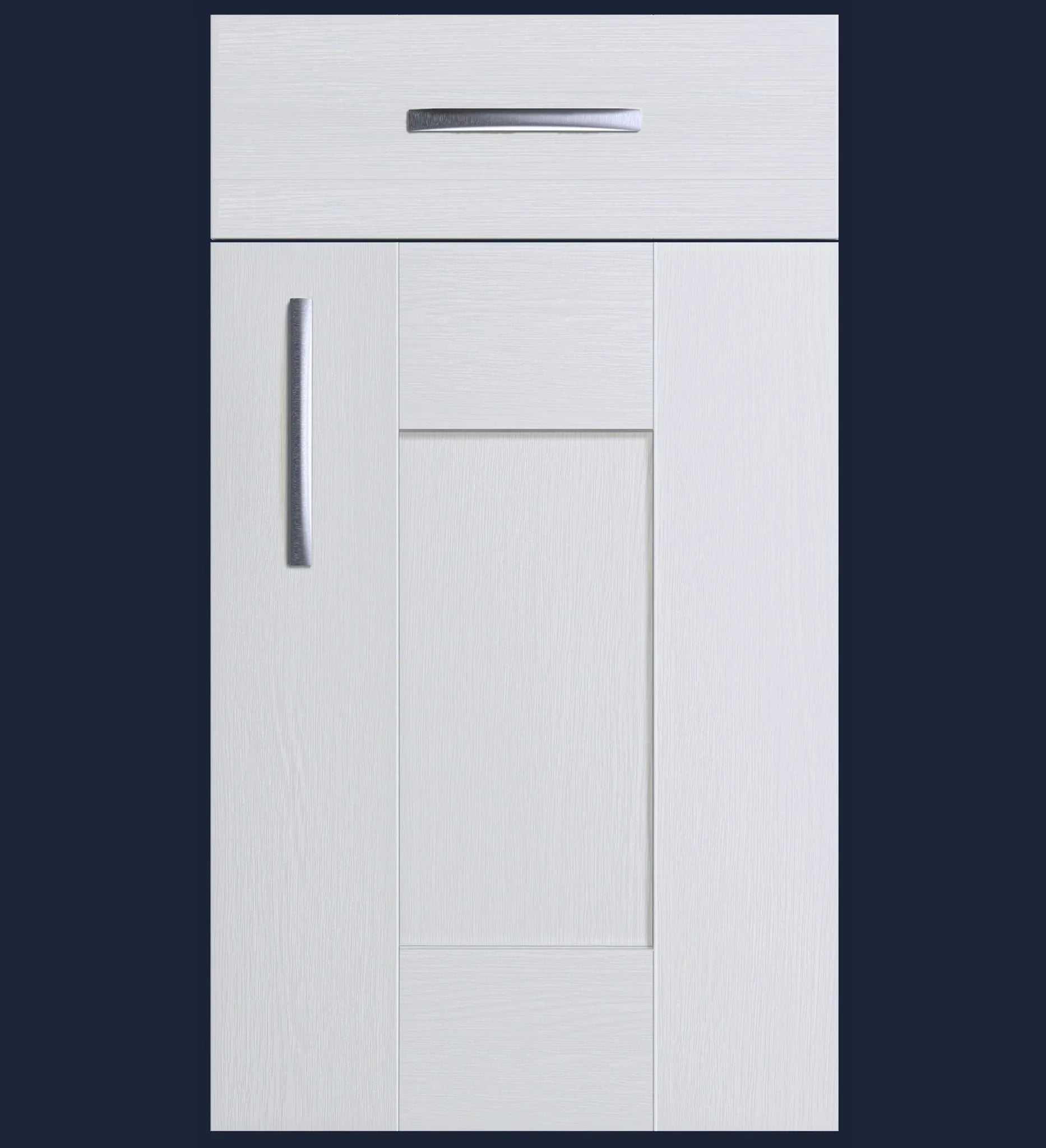 Dove Grey | Woodgrain Shaker Kitchen Doors | Aspin Collins