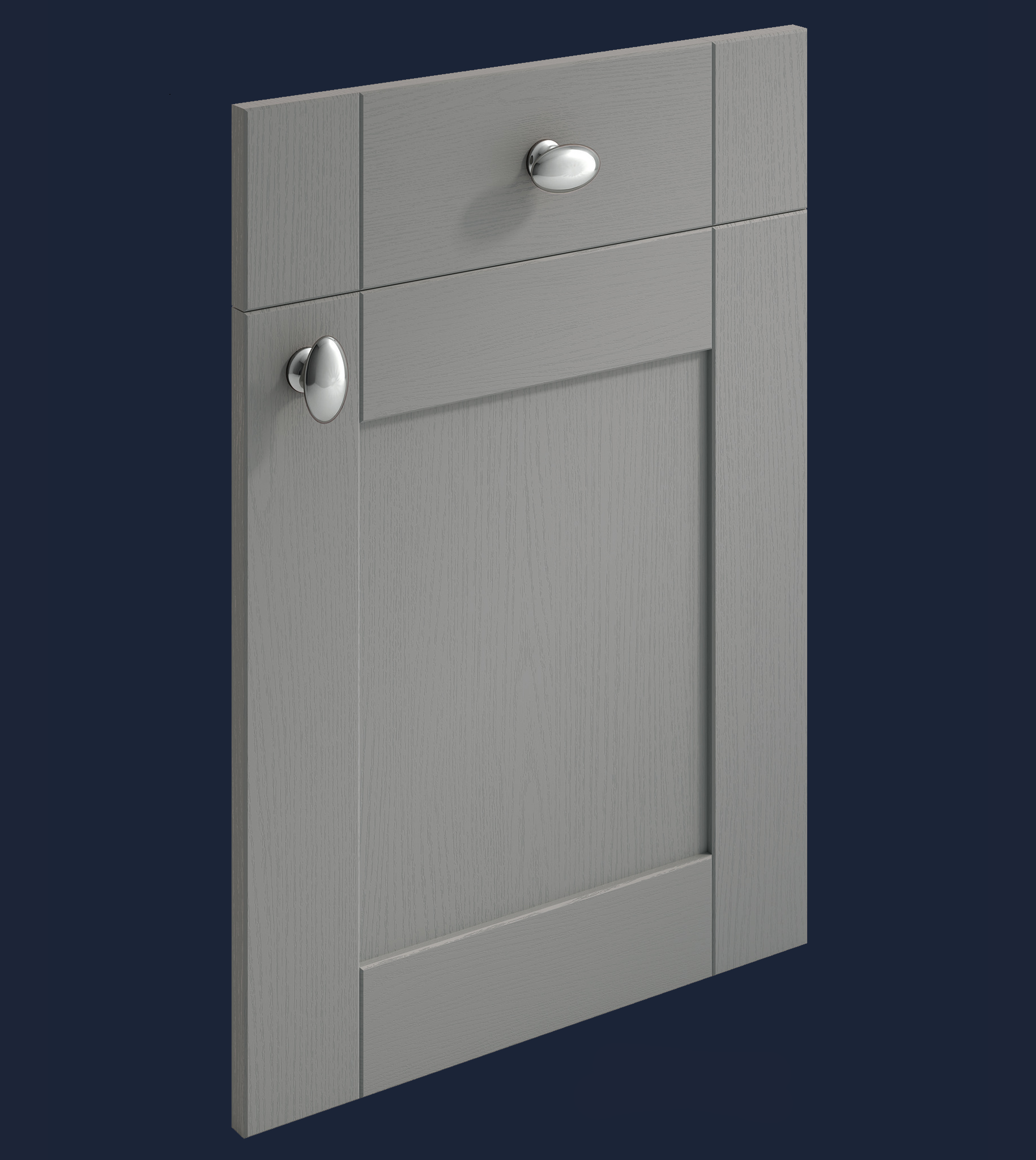 Chantilly Drawer Fronts - Dust Grey - Aspin Collins