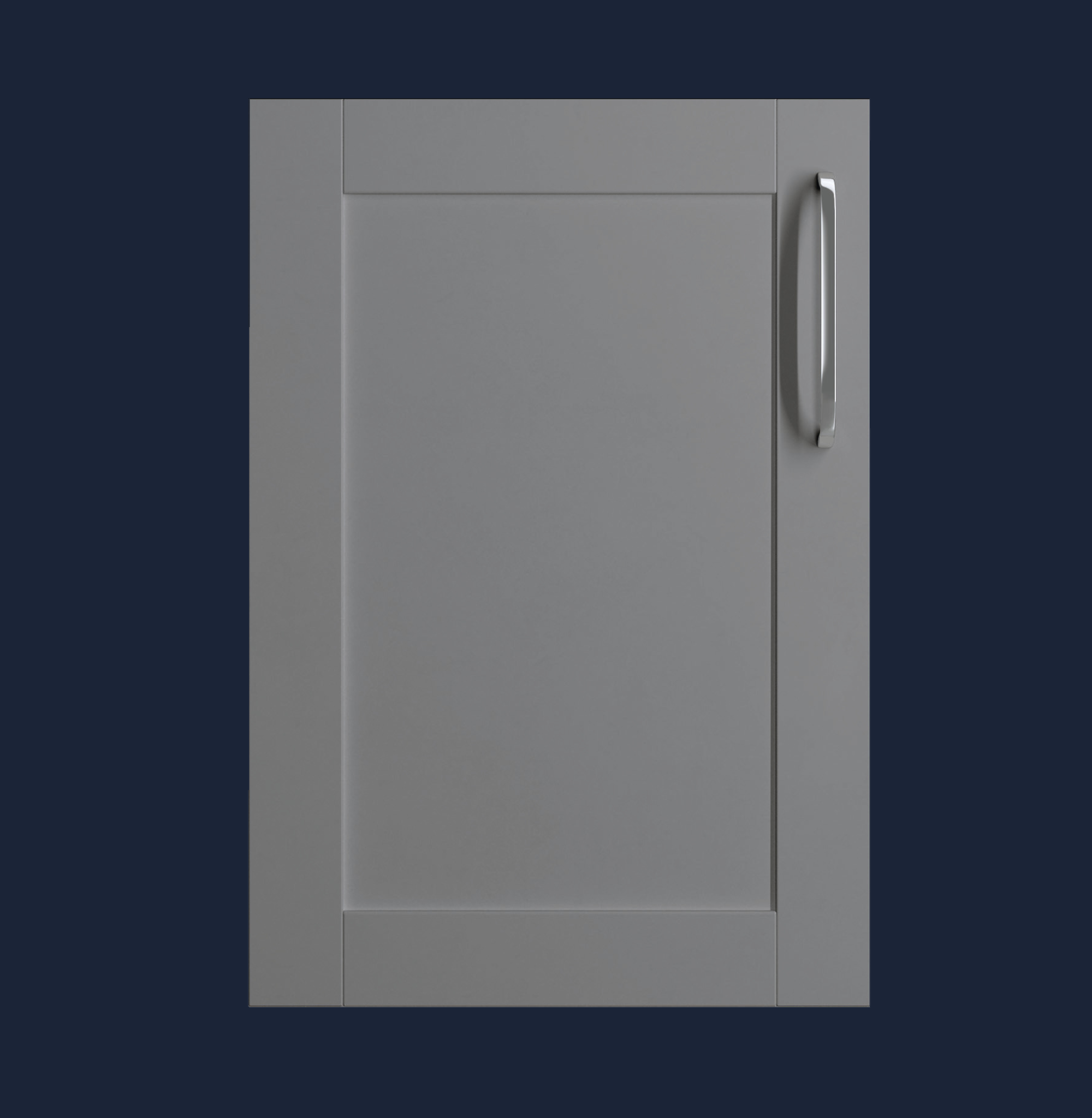 Classic 5-Piece Shaker Drawer Fronts | Dust Grey | Aspin Collins