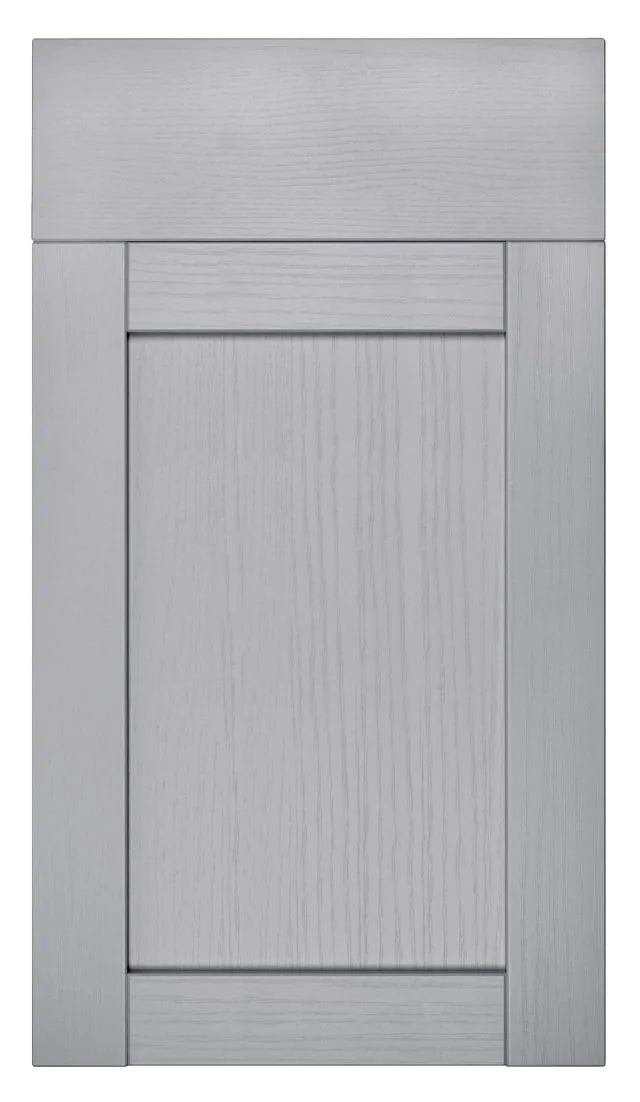 Embossed Grain Shaker Drawer Fronts | Dove Grey | Aspin Collins