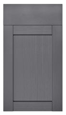 Embossed Grain Shaker Drawer Fronts | Dust Grey | Aspin Collins