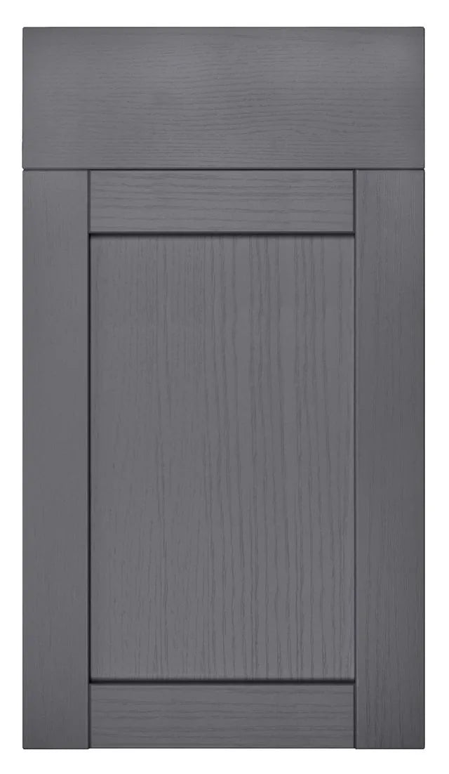 Embossed Grain Shaker Drawer Fronts | Dust Grey | Aspin Collins