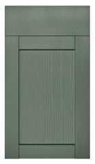 Embossed Grain Shaker Drawer Fronts | Reed Green | Aspin Collins
