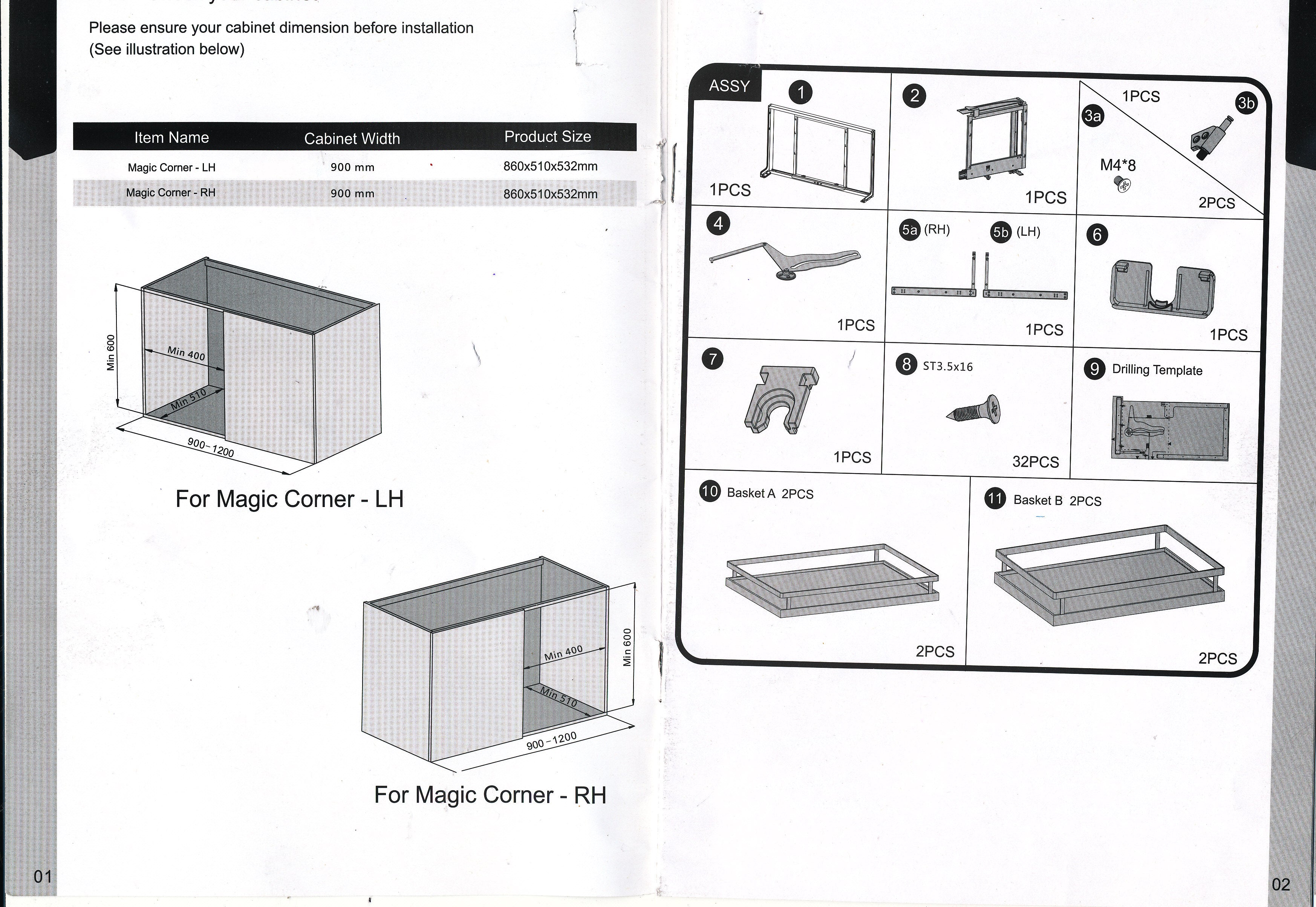Expando Corner Pull-Out Unit | Soft-Close Storage for Corner Cabinets | Aspin Collins