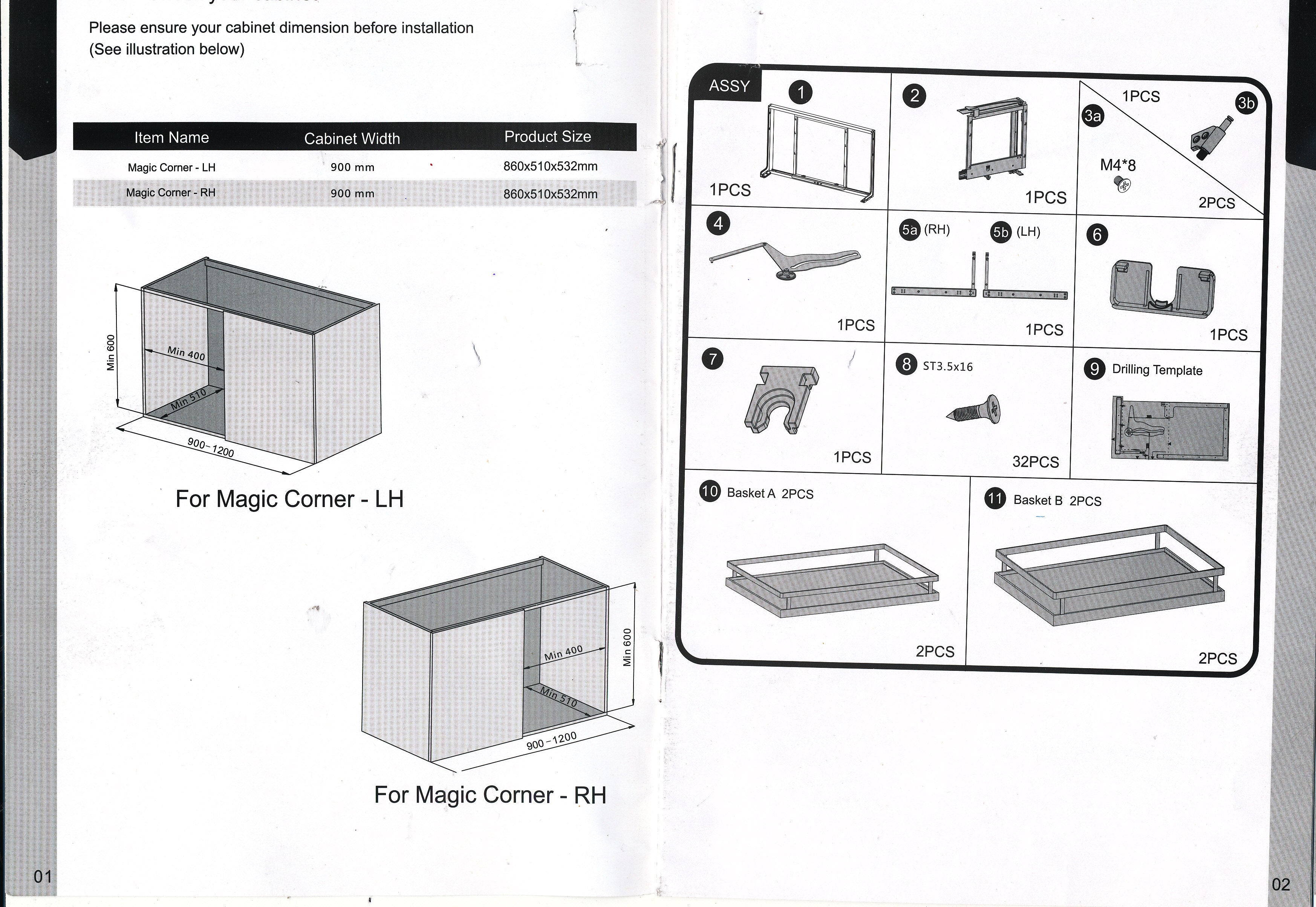 Kitchen Storage Expando Corner Pull Out Unit - Aspin Collins