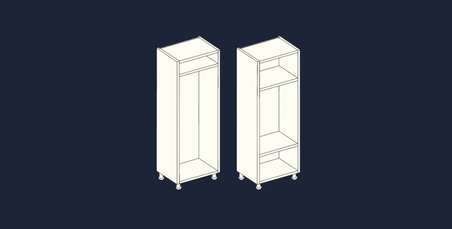 Larder Unit | 1970mm | Aspin Collins