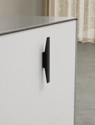 Facet - Prisma Angled Bar Handle | Matt Black, Brass & Bronze | Aspin Collins