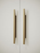 Facet - Prisma Angled Bar Handle | Matt Black, Brass & Bronze | Aspin Collins