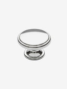 Oxford - Traditional Cup Handle & Knob Set | Polished Chrome or Satin Nickel | Aspin Collins