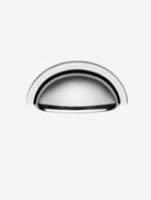 Oxford - Traditional Cup Handle & Knob Set | Polished Chrome or Satin Nickel | Aspin Collins